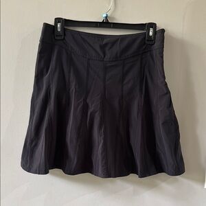 Athleta black skort size 6